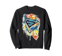 DC Comics - Emblema 3D di Superman Graffiti Street Art Felpa