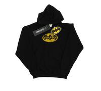 DC Comics Felpa con Cappuccio Batman Logo Giapponese Uomo (BI4583)