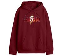 dc comics Felpa con Cappuccio da Uomo, Borgogna, S