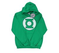 DC Comics Felpa con Cappuccio Lanterna Verde Logo Uomo (BI2954)