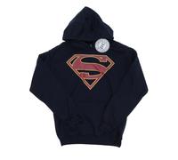 DC Comics Felpa con Cappuccio Supergirl Logo Donna (BI47529)
