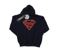 DC Comics Felpa con Cappuccio Supergirl Logo Ragazze (BI12274)