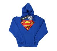 DC Comics Felpa con Cappuccio Superman Logo Uomo (BI2908)