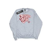 DC Comics Felpa Supergirl Logo Retrò Uomo (BI44375)