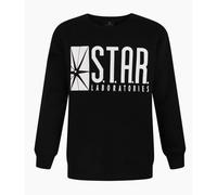 DC Comics - Felpa ufficiale di Flash con scritta TV Star Laboratories - (NS311)