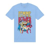 DC Comics Femme Power Maglietta Wonder Woman Adulto Unisex (PN293)