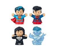 Dc Comics Fisher-price Little People Da Collezionemini Figures 4-pack Superman: