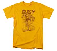 DC Comics - Flash - Busting Out - Maglietta Da Uomo