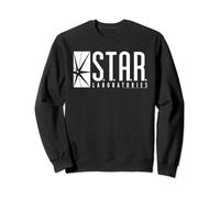 DC Comics Flash Star Labs Logo White Felpa