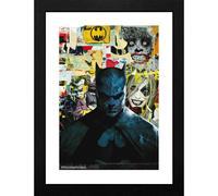 Dc Comics - Framed Print Batman (30X40) X2 NUOVO