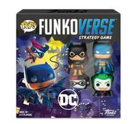Dc Comics Funkoverse 100 Strategia Gioco Set di Base 4-PACK Funko da Tavolo