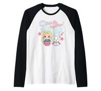 DC Comics Gokko Let's Fly Together, SuperGirl And Krypto Maglia con Maniche Raglan