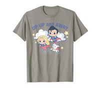 DC Comics Gokko Up Up & Away SuperGirl, Superman And Krypto Maglietta