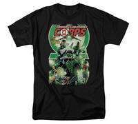 DC Comics - Green Lantern - Corps #25 Copertina - T-Shirt Unisex Adulti - Nera