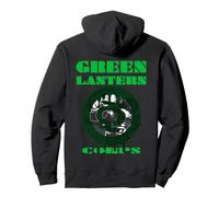 DC Comics Green Lantern Corps, Anello con Graffiti Pop Art Anni '70 Felpa con Cappuccio