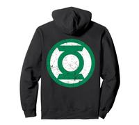 DC Comics Green Lantern Corps - Anello incrinato Resistente alle intemperie Felpa con Cappuccio