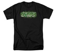 DC Comics - Green Lantern - Corps Title - T-Shirt Unisex Adulto - Nero