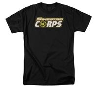 DC Comics - Green Lantern - Sinestro Corps Logo - T-Shirt Unisex Adulto - Nero