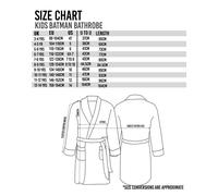 DC Comics Grigio Stylised Batman All-Over Print Logo Body & 3D Hood Accappatoio