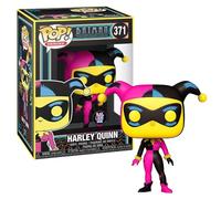 DC Comics Harley Quinn Funko Pop 371 Black Light Vinyl Figure 9cm Special Ed.