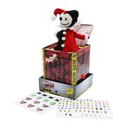 DC Comics Harley Quinn Jack-In-The-Box Con Adesivi