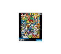 Dc Comics Jigsaw Puzzle Retro Cast (1000 Pezzi) Aquarius