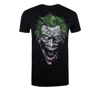 DC Comics Joker, T-Shirt Uomo, Nero (Black Blk), XX-Large