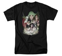 DC Comics - Justice League - Dark - T-Shirt A Maniche Corte Unisex Adulto - Nera
