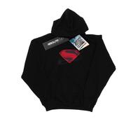 DC Comics Justice League Felpa con Cappuccio Superman Logo Uomo (BI12570)