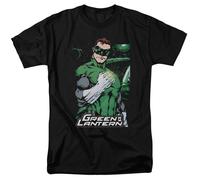 DC Comics - Justice League - Green Lantern Fist Flare - T-Shirt Da Adulto