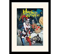 DC Comics Justice League (Harley Quinn #1) -Montata e incorniciata, 30 x 40 cm, 16 x 12 Inches