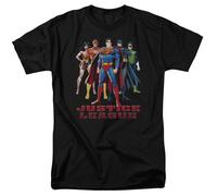 DC COMICS - JUSTICE LEAGUE - IN LEAGUE - T-Shirt Da Adulto
