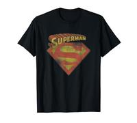 DC Comics Justice League Retro Superman Shield Maglietta