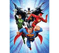 DC Comics Justice League Supreme Team Stampa su tela, 60 x 80 cm