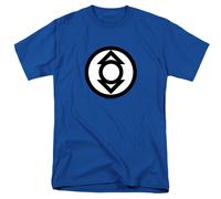 DC Comics - Lantern Verde - Tribù Indigo - T-Shirt Unisex Adulto - Blu