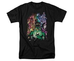 DC Comics - Lanterna Verde - I Nuovi Guardiani - T-Shirt Unisex Adulti - Nera