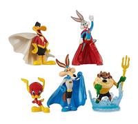DC Comics, Looney Tunes Mash-Up Pack, edizione limitata WB 100 anni anniversario, 5 personaggi Looney Tunes x DC, giocattoli per bambini da 10 cm per ragazzi e ragazze