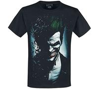 Spiral - Joker - Arkham Origins - T-Shirt Nera Regular per Uomo - 3XL