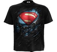 Spiral: Superman - Ripped - T-Shirt Black Uomo S -