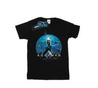 DC Comics Maglietta Aquaman Poster Ragazzi (BI7107)