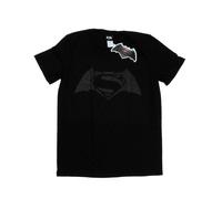 DC Comics Maglietta Batman Contro Superman Logo Stampato Uomo (BI15964)