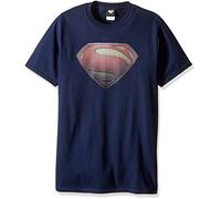 DC Comics - Maglietta con logo Superman uomo di acciaio Marina Militare M