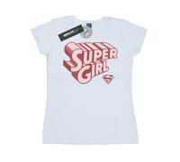 DC Comics Maglietta Supergirl Logo Retrò Donna (BI39138)