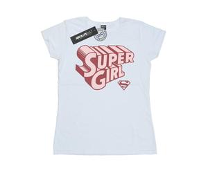 DC Comics Maglietta Supergirl Logo Retrò Donna (BI39138)
