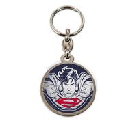 Dc Comics Metal Portachiavi Superman Face 7 Cm Sd Toys