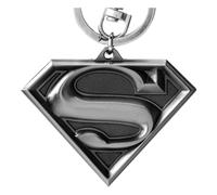 Dc Comics Metal Portachiavi Superman Logo Con Figure Int.