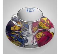 Dc Comics Mirror Mug & Plate Set Justice League ABYSTYLE
