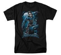 DC Comics Nightwing All Grown Up Maglietta Uomo Nera Adulto Cotone Girocollo