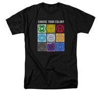 DC Comics - Originals - Green Lantern Scegli Il Tuo Colore - T-Shirt Da Adulto