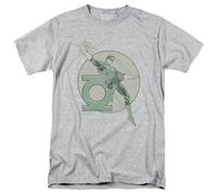 DC Comics - Originals - Retro Lantern Verde Ferro Su - Maglietta Per Adulti